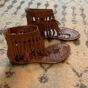 Sam Edelman Fringe Sandals